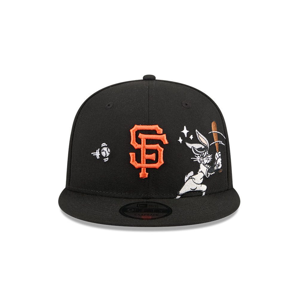 หมวกแก๊ป New Era รุ่น Looney Tunes X MLB San Francisco Giants Black 9Fifty Cap