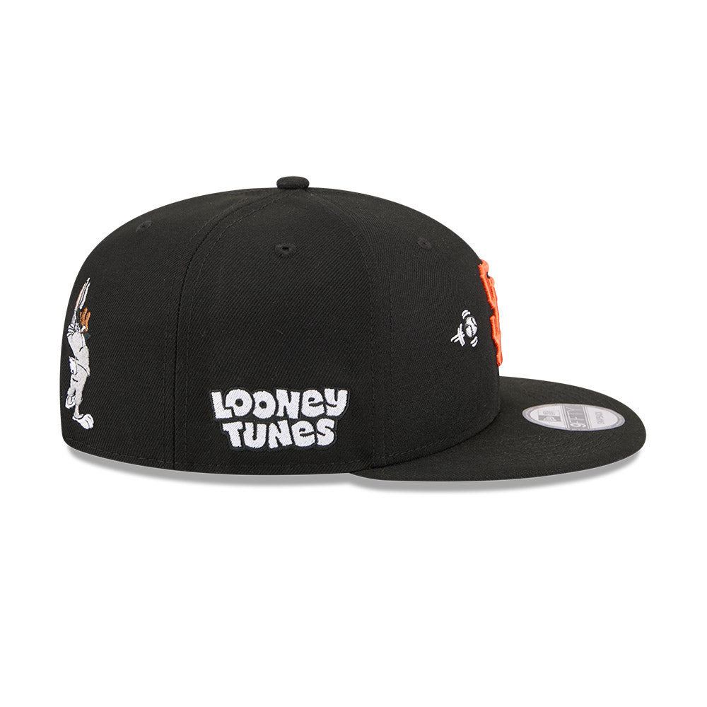 หมวกแก๊ป New Era รุ่น Looney Tunes X MLB San Francisco Giants Black 9Fifty Cap