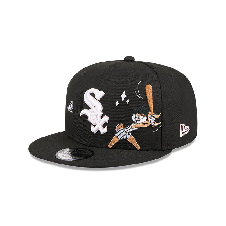 หมวกแก๊ป New Era รุ่น Looney Tunes X MLB Chicago White Sox Black 9Fifty Cap