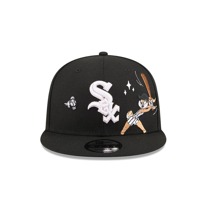 หมวกแก๊ป New Era รุ่น Looney Tunes X MLB Chicago White Sox Black 9Fifty Cap