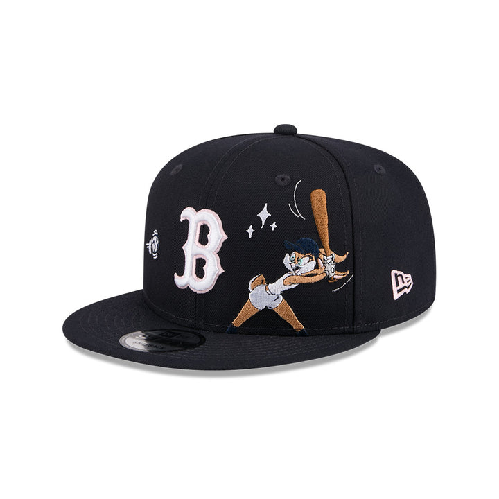 หมวกแก๊ป New Era รุ่น Looney Tunes X MLB Boston Red Sox Navy 9Fifty Cap