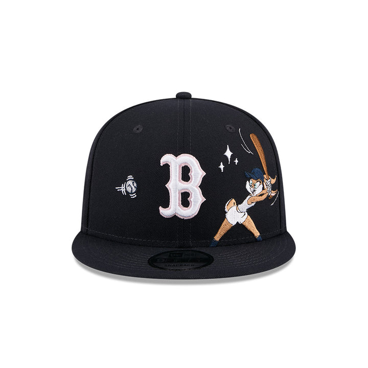 หมวกแก๊ป New Era รุ่น Looney Tunes X MLB Boston Red Sox Navy 9Fifty Cap