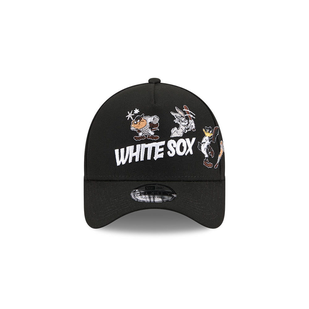 หมวกแก๊ป New Era รุ่น Looney Tunes X MLB Chicago White Sox Black 9Forty A-Frame Cap