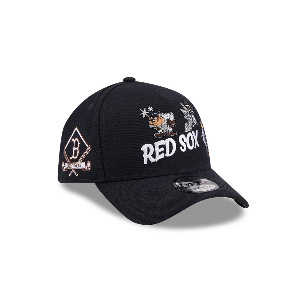 หมวกแก๊ป New Era รุ่น Looney Tunes X MLB Boston Red Sox Navy 9Forty A-Frame Cap