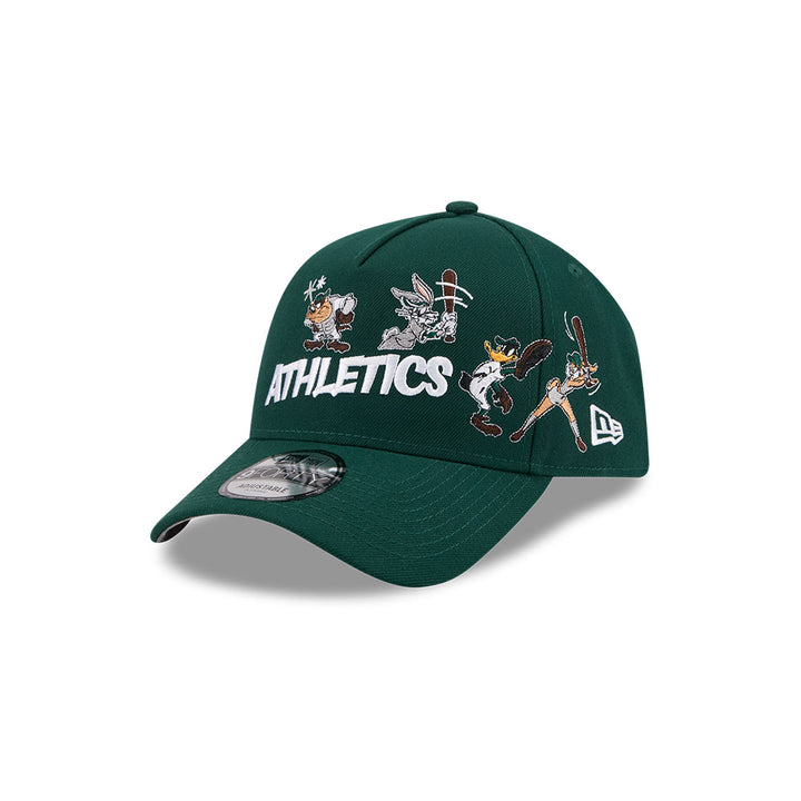 หมวกแก๊ป New Era รุ่น Looney Tunes X MLB Oakland Athletics Dark Green 9Forty A-Frame Cap