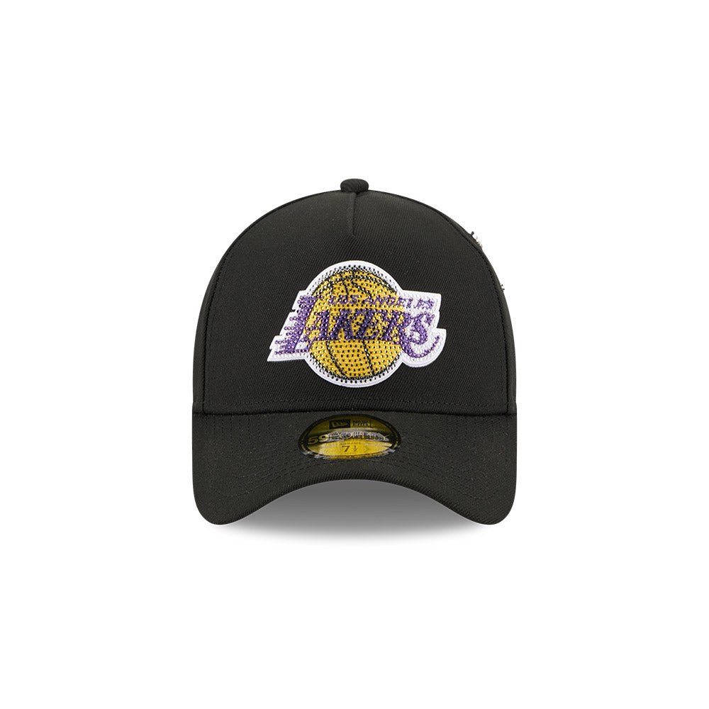 หมวกแก๊ป New Era รุ่น Los Angeles Lakers NBA Draft Black 59Forty A-Frame Cap