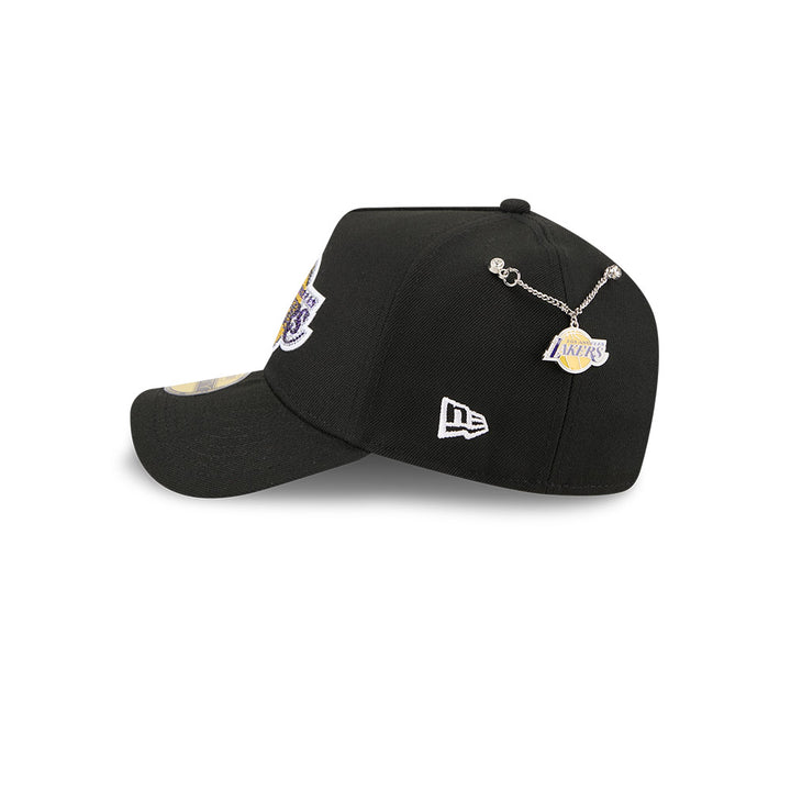หมวกแก๊ป New Era รุ่น Los Angeles Lakers NBA Draft Black 59Forty A-Frame Cap