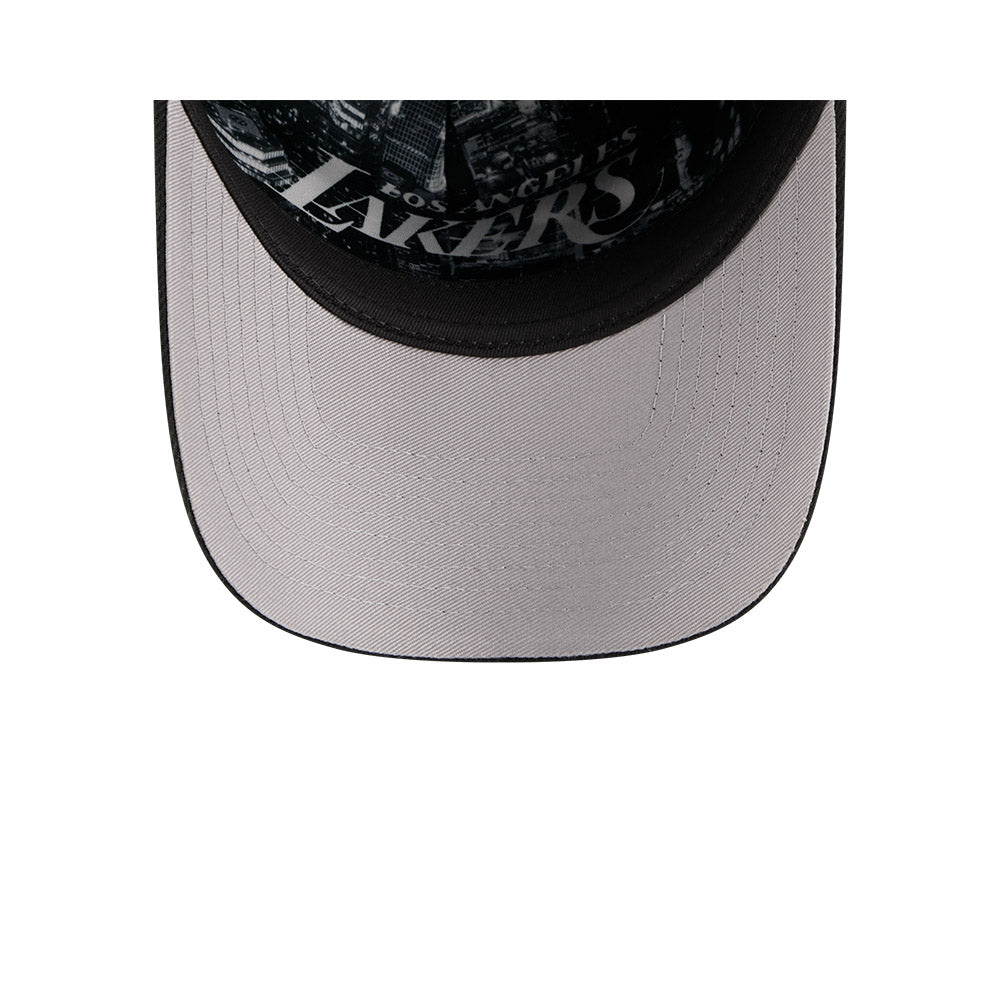 หมวกแก๊ป New Era รุ่น Los Angeles Lakers NBA Draft Black 59Forty A-Frame Cap