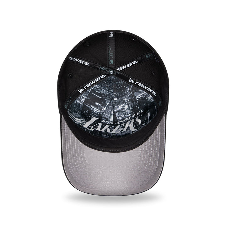 หมวกแก๊ป New Era รุ่น Los Angeles Lakers NBA Draft Black 59Forty A-Frame Cap