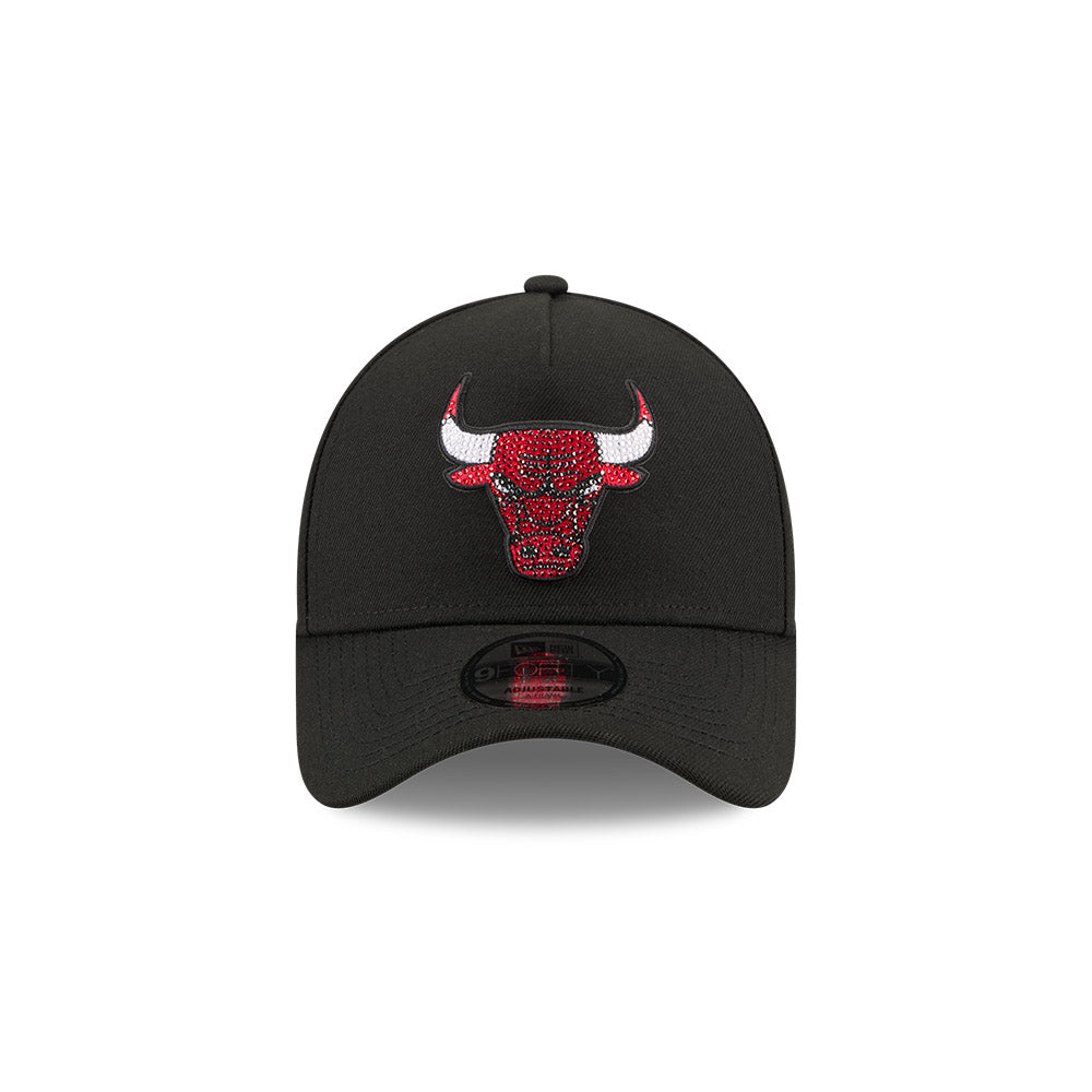 หมวกแก๊ป New Era รุ่น Chicago Bulls NBA Draft Black 9Forty A-Frame Cap