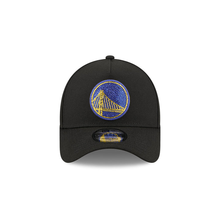 หมวกแก๊ป New Era รุ่น Golden State Warriors NBA Draft Black 9Forty A-Frame Cap