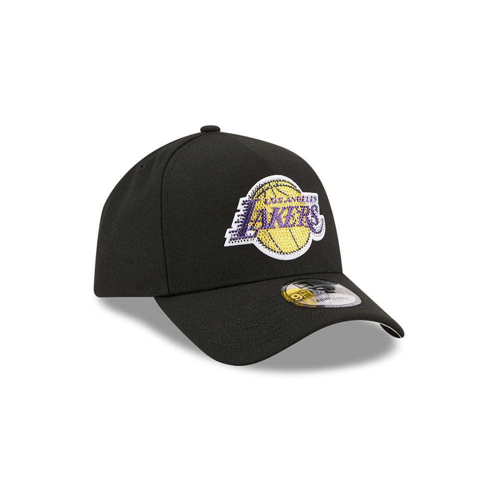 หมวกแก๊ป New Era รุ่น Los Angeles Lakers NBA Draft Black 9Forty A-Frame Cap