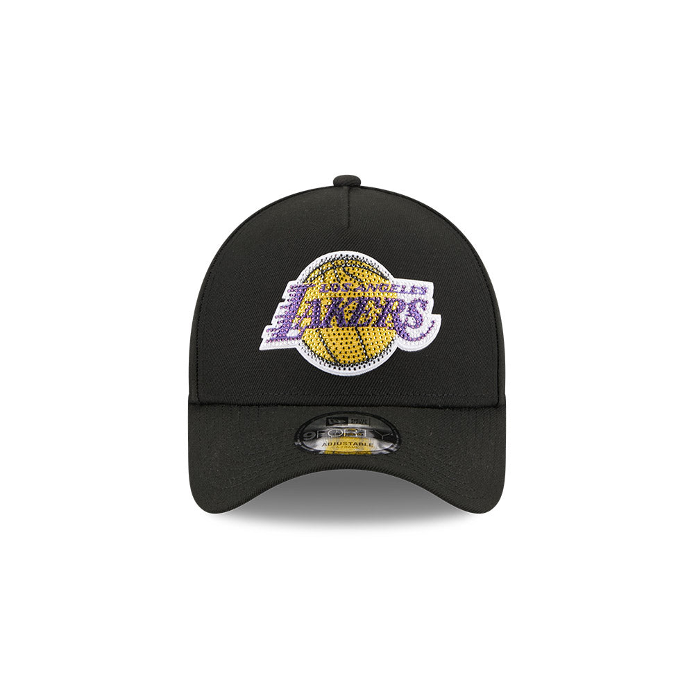 หมวกแก๊ป New Era รุ่น Los Angeles Lakers NBA Draft Black 9Forty A-Frame Cap