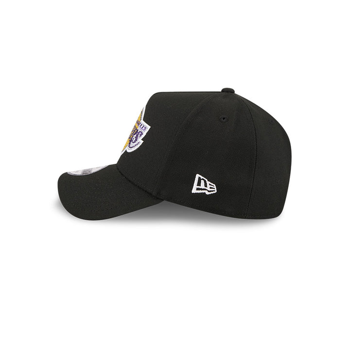 หมวกแก๊ป New Era รุ่น Los Angeles Lakers NBA Draft Black 9Forty A-Frame Cap