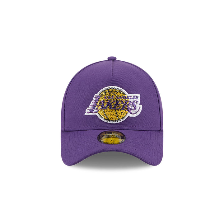 หมวกแก๊ป New Era รุ่น Los Angeles Lakers NBA Draft Purple 59Forty A-Frame Cap