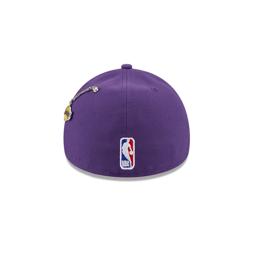หมวกแก๊ป New Era รุ่น Los Angeles Lakers NBA Draft Purple 59Forty A-Frame Cap