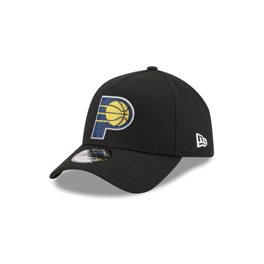 หมวกแก๊ป New Era รุ่น Indiana Pacers NBA Draft Black 9Forty A-Frame Cap