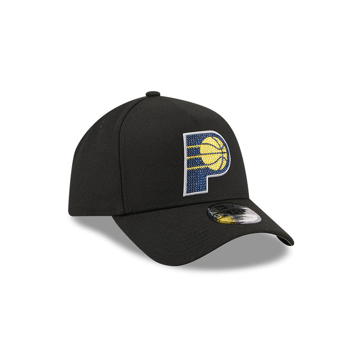 หมวกแก๊ป New Era รุ่น Indiana Pacers NBA Draft Black 9Forty A-Frame Cap