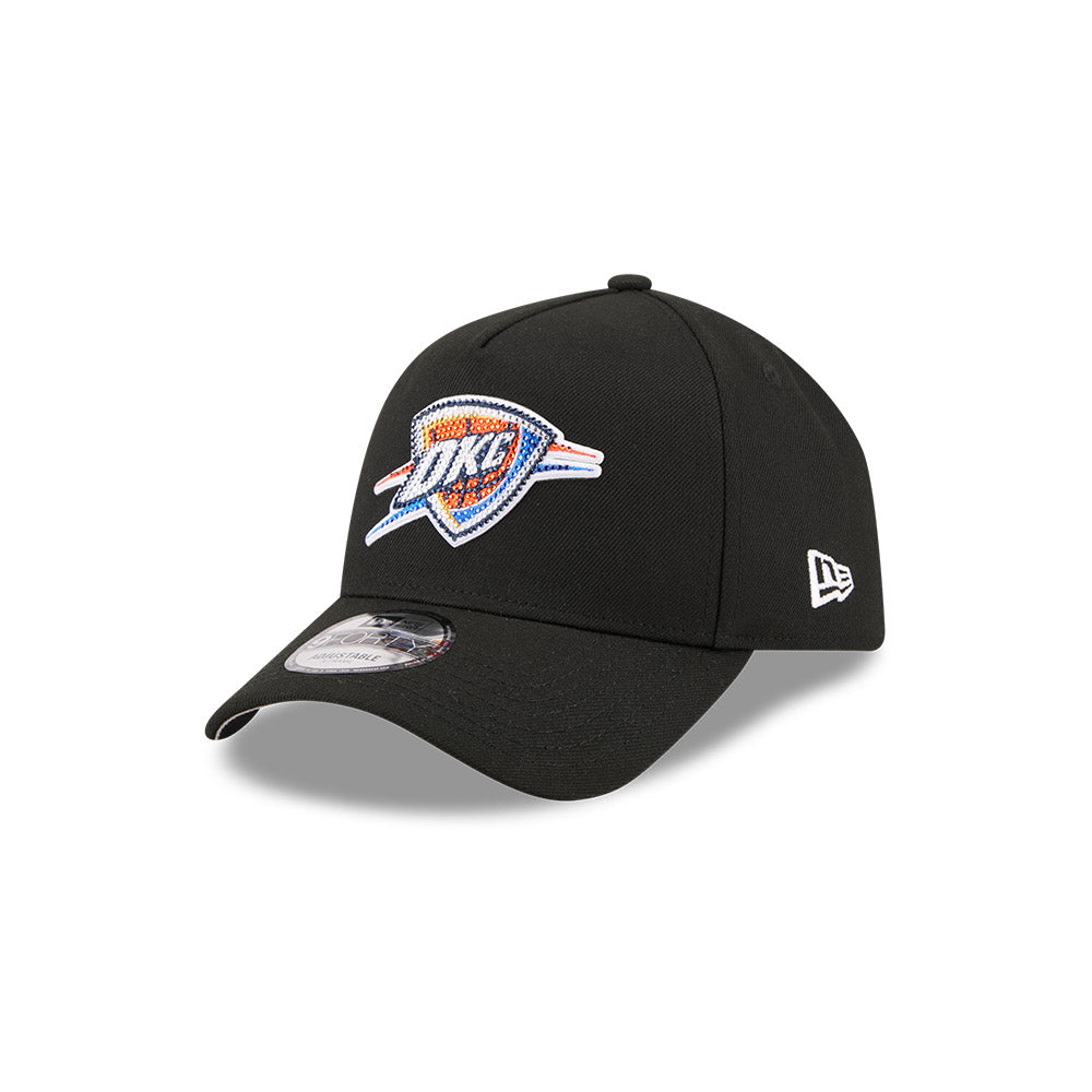 หมวกแก๊ป New Era รุ่น Oklahoma City Thunder NBA Draft Black 9Forty A-Frame Cap
