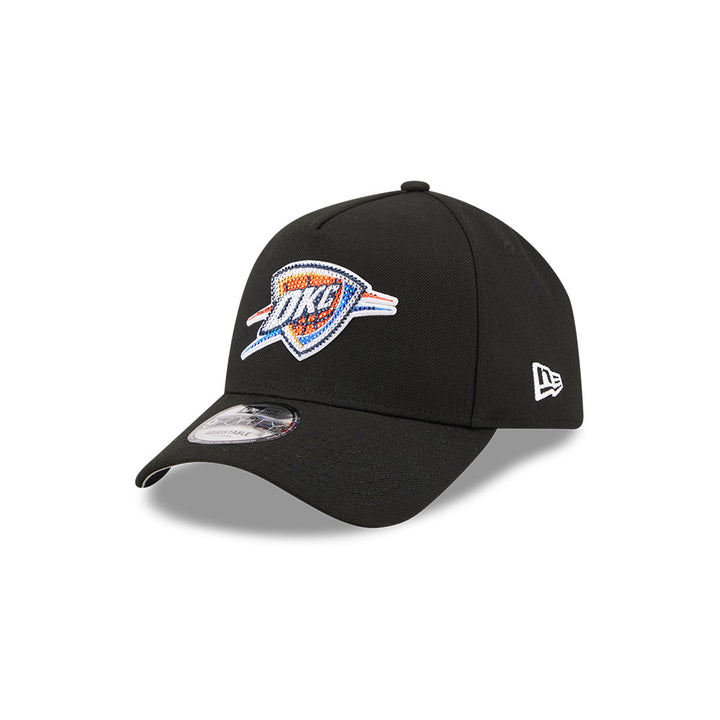 หมวกแก๊ป New Era รุ่น Oklahoma City Thunder NBA Draft Black 9Forty A-Frame Cap