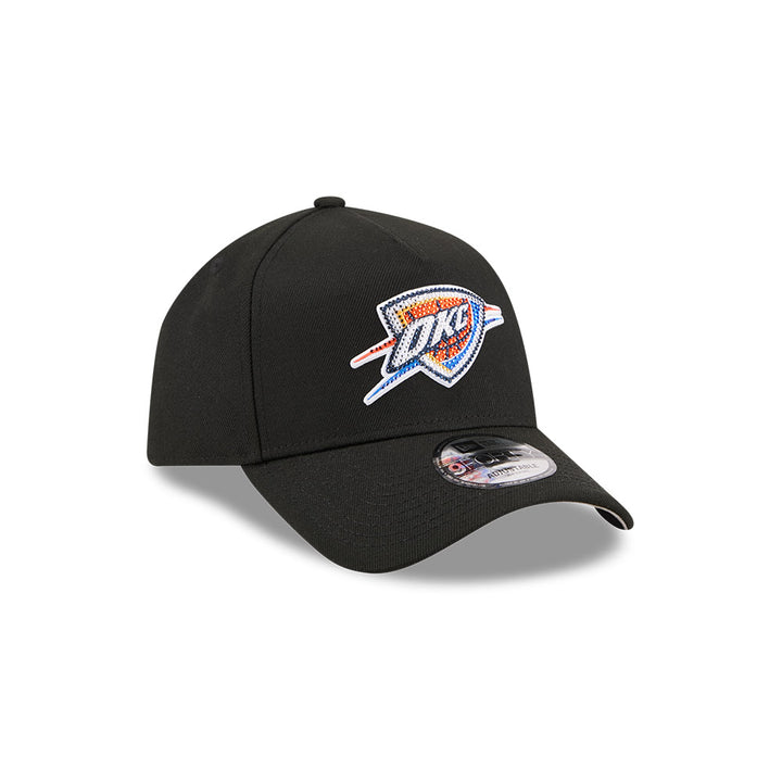 หมวกแก๊ป New Era รุ่น Oklahoma City Thunder NBA Draft Black 9Forty A-Frame Cap