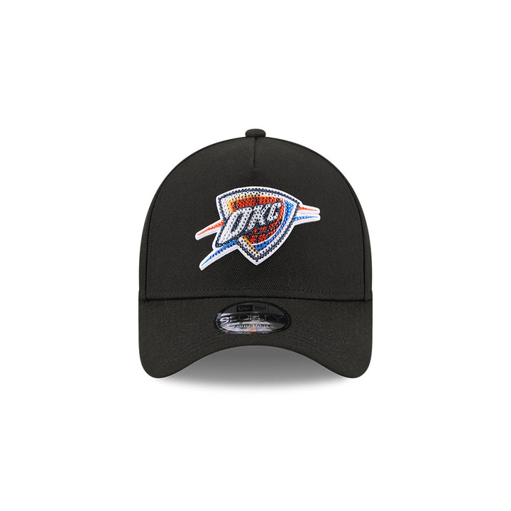หมวกแก๊ป New Era รุ่น Oklahoma City Thunder NBA Draft Black 9Forty A-Frame Cap