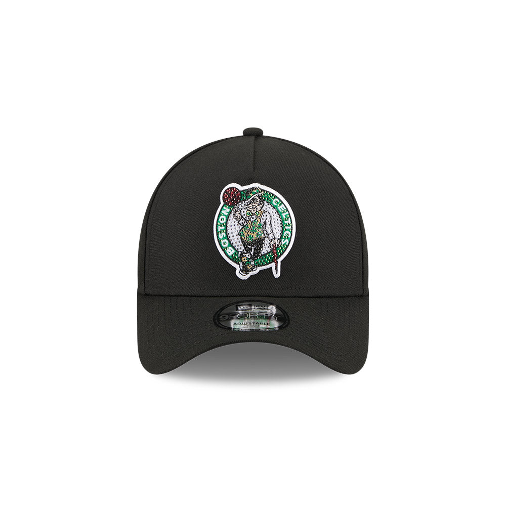 หมวกแก๊ป New Era รุ่น Boston Celtics NBA Draft Black 9Forty A-Frame Cap