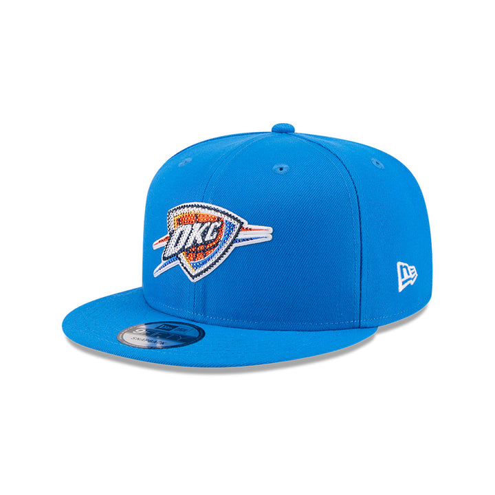 หมวกแก๊ป New Era รุ่น Oklahoma City Thunder NBA Draft Royal 9Fifty Cap