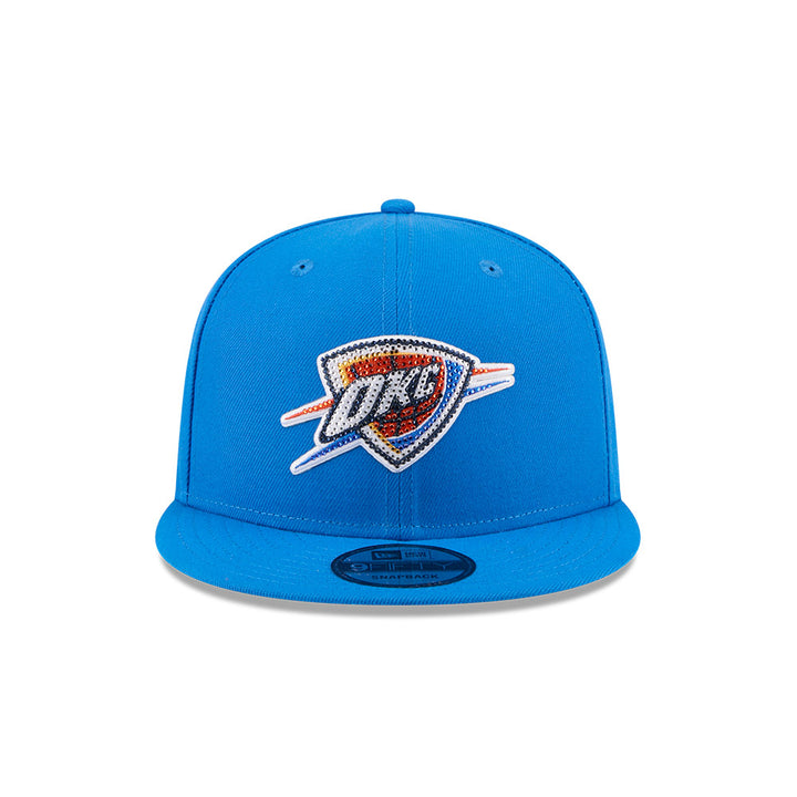 หมวกแก๊ป New Era รุ่น Oklahoma City Thunder NBA Draft Royal 9Fifty Cap
