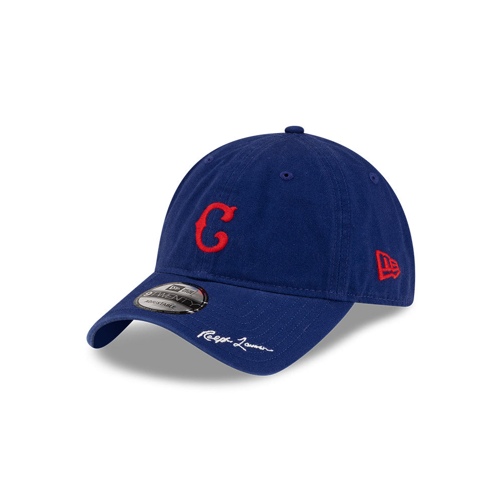 หมวกแก๊ป New Era รุ่น Ralph Lauren X MLB Chicago Cubs Co Dark Royal 9Twenty Cap