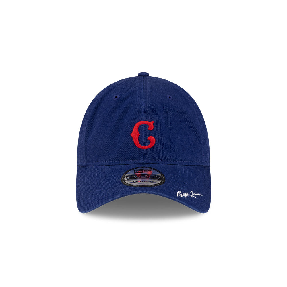 หมวกแก๊ป New Era รุ่น Ralph Lauren X MLB Chicago Cubs Co Dark Royal 9Twenty Cap