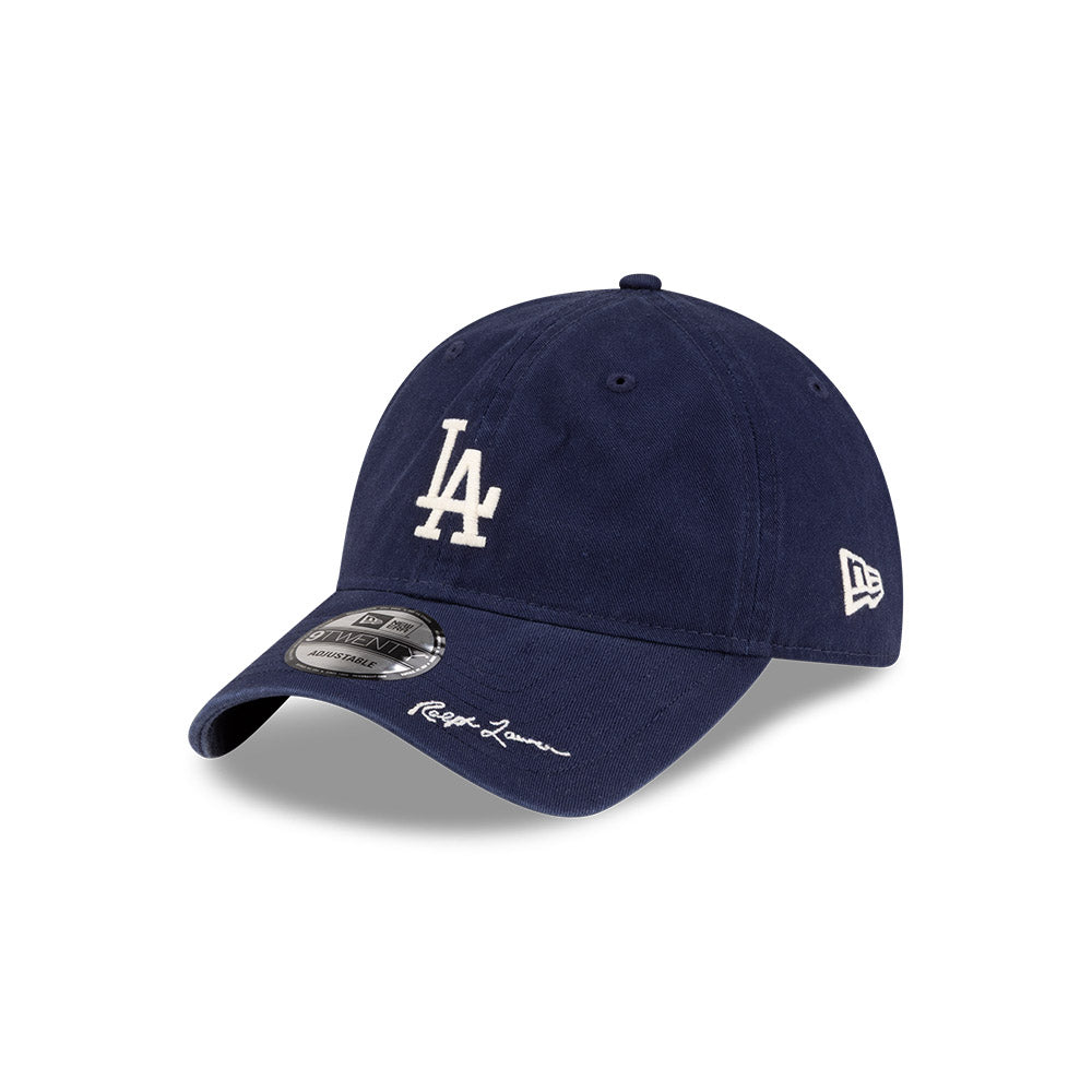 หมวกแก๊ป New Era รุ่น Ralph Lauren X MLB Los Angeles Dodgers Light Navy 9Twenty Cap