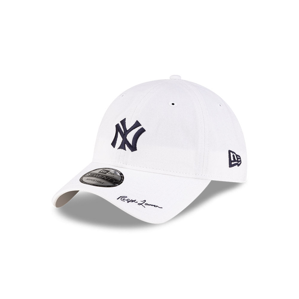 หมวกแก๊ป New Era รุ่น Ralph Lauren X MLB New York Yankees Co White 9Twenty Cap