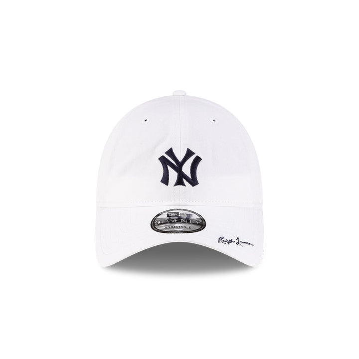 หมวกแก๊ป New Era รุ่น Ralph Lauren X MLB New York Yankees Co White 9Twenty Cap