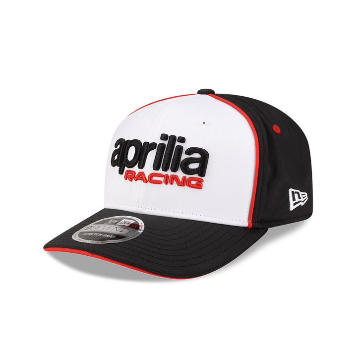 New Era หมวกรุ่น APRILIA EMEA MOTORSPORT WHITE 9SEVENTY STRETCH SNAP CAP