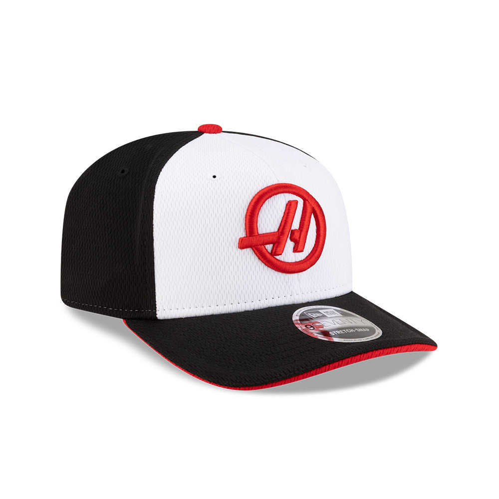 New Era หมวกรุ่น HAAS FORMULA 1 SILVERSTONE BLACK 9SEVENTY STRETCH SNAP CAP
