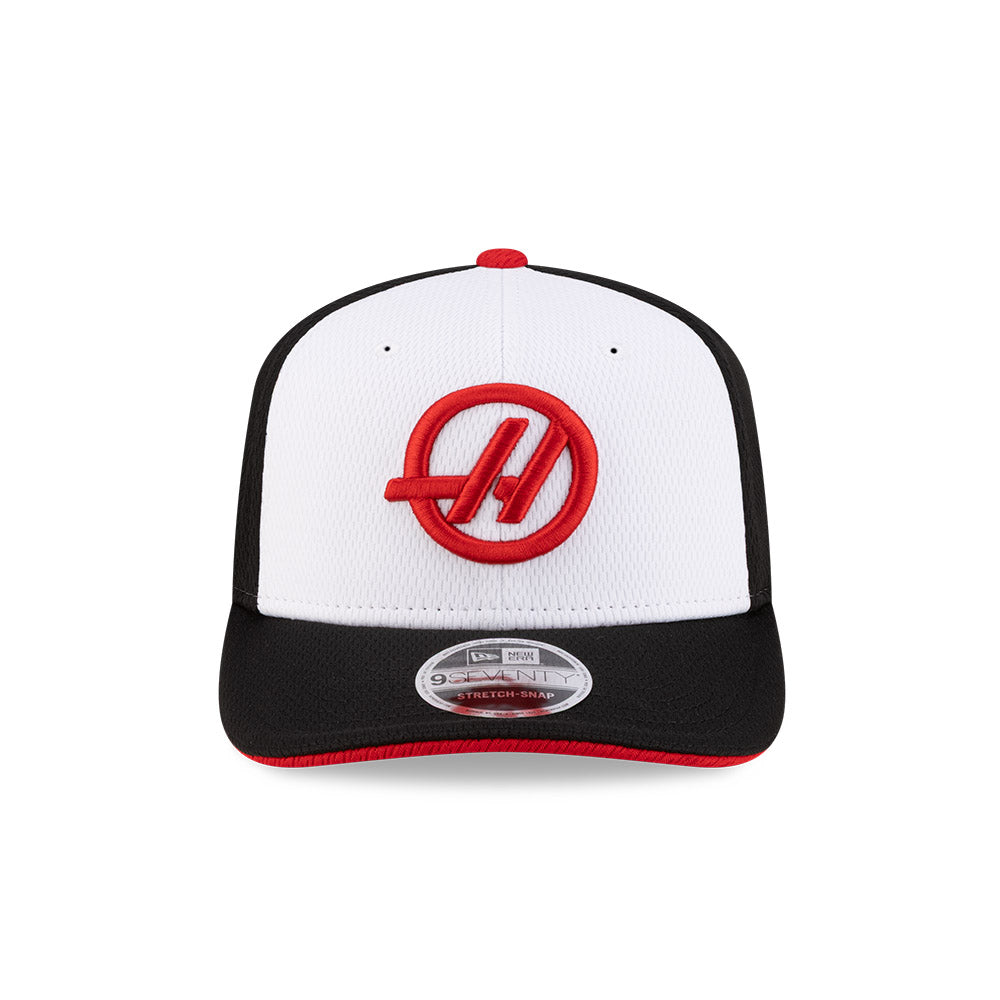 New Era หมวกรุ่น HAAS FORMULA 1 SILVERSTONE BLACK 9SEVENTY STRETCH SNAP CAP