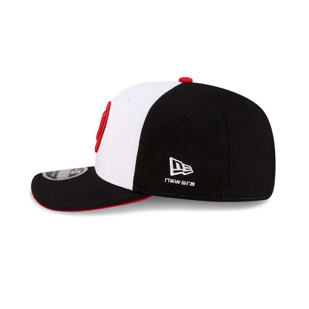 New Era หมวกรุ่น HAAS FORMULA 1 SILVERSTONE BLACK 9SEVENTY STRETCH SNAP CAP