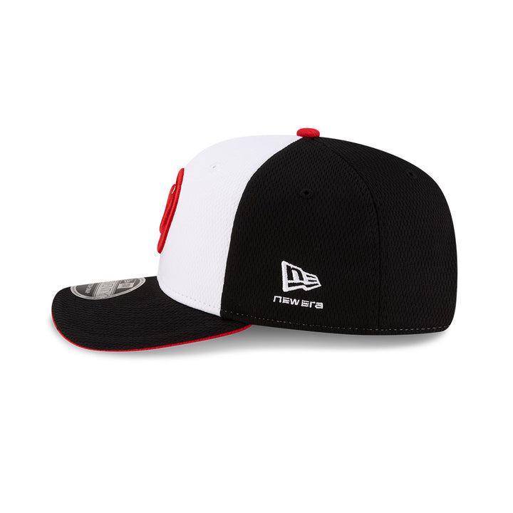 New Era หมวกรุ่น HAAS FORMULA 1 SILVERSTONE BLACK 9SEVENTY STRETCH SNAP CAP