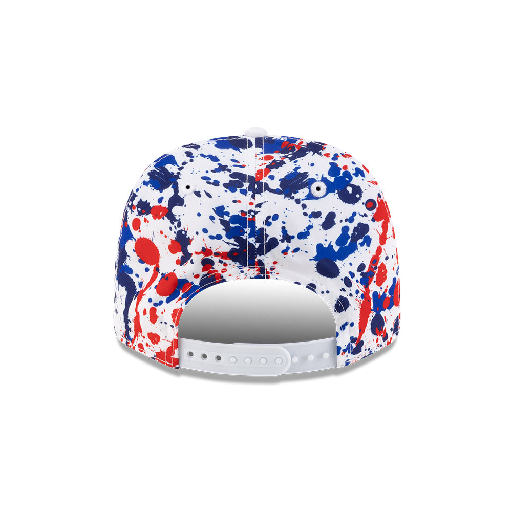 New Era หมวกรุ่น Haas Formula 1 Silverstone Race Optic White 9Seventy Stretch Snap Cap