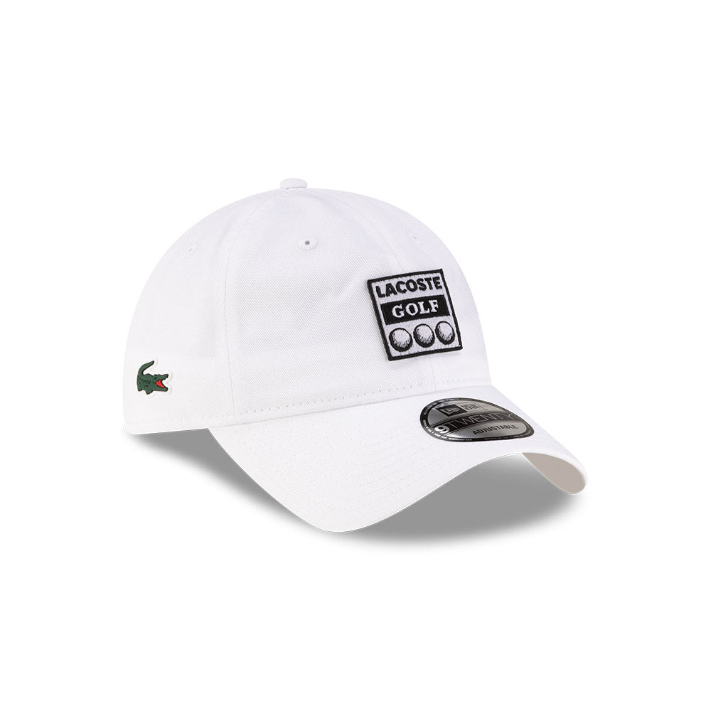 หมวกแก๊ป New Era รุ่น New Era X Lacoste White 9Twenty Cap