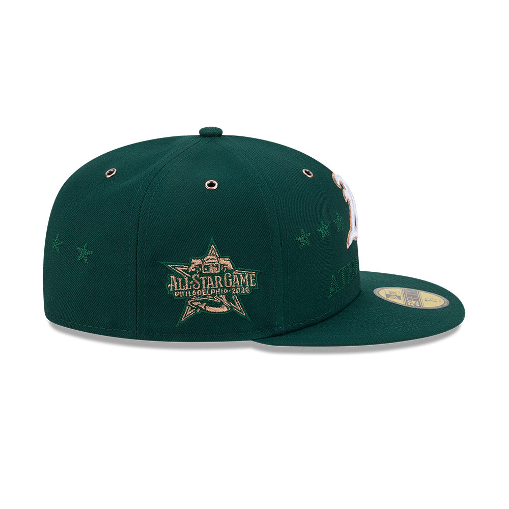 หมวกแก๊ป New Era รุ่น Oakland Athletics MLB All Star Game Dark Green 59Fifty Cap