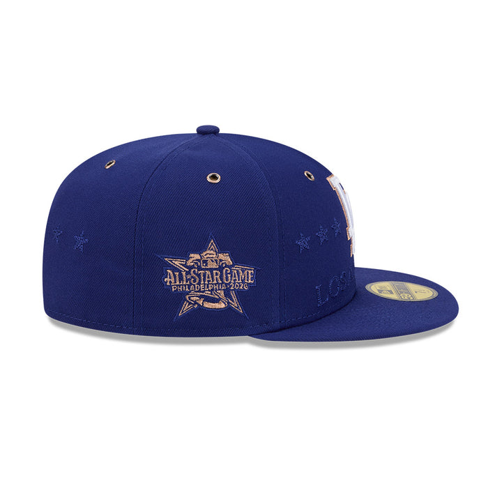หมวกแก๊ป New Era รุ่น Los Angeles Dodgers MLB All Star Game Dark Blue 59Fifty Cap