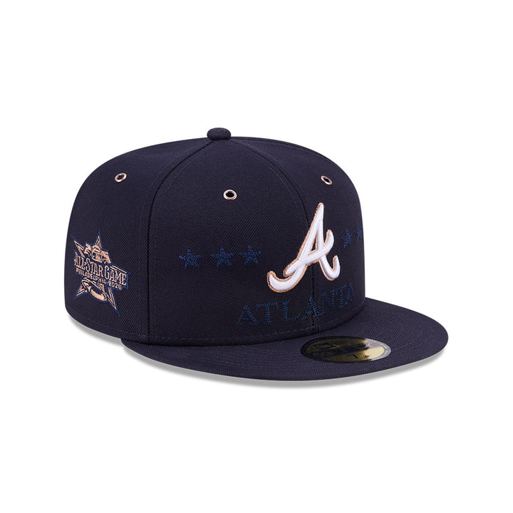 หมวกแก๊ป New Era รุ่น Atlanta Braves MLB All Star Game Navy 59Fifty Cap