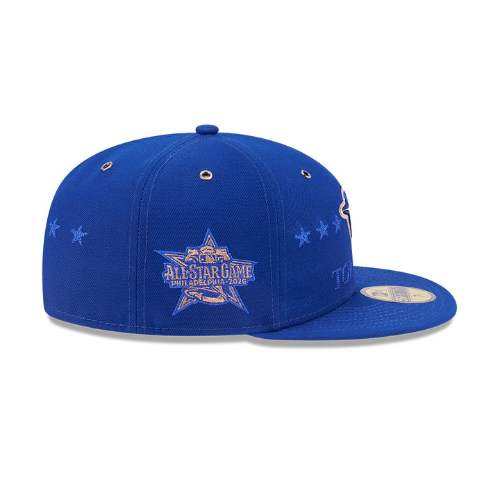 หมวกแก๊ป New Era รุ่น Toronto Blue Jays MLB All Star Game Blue 59Fifty Cap