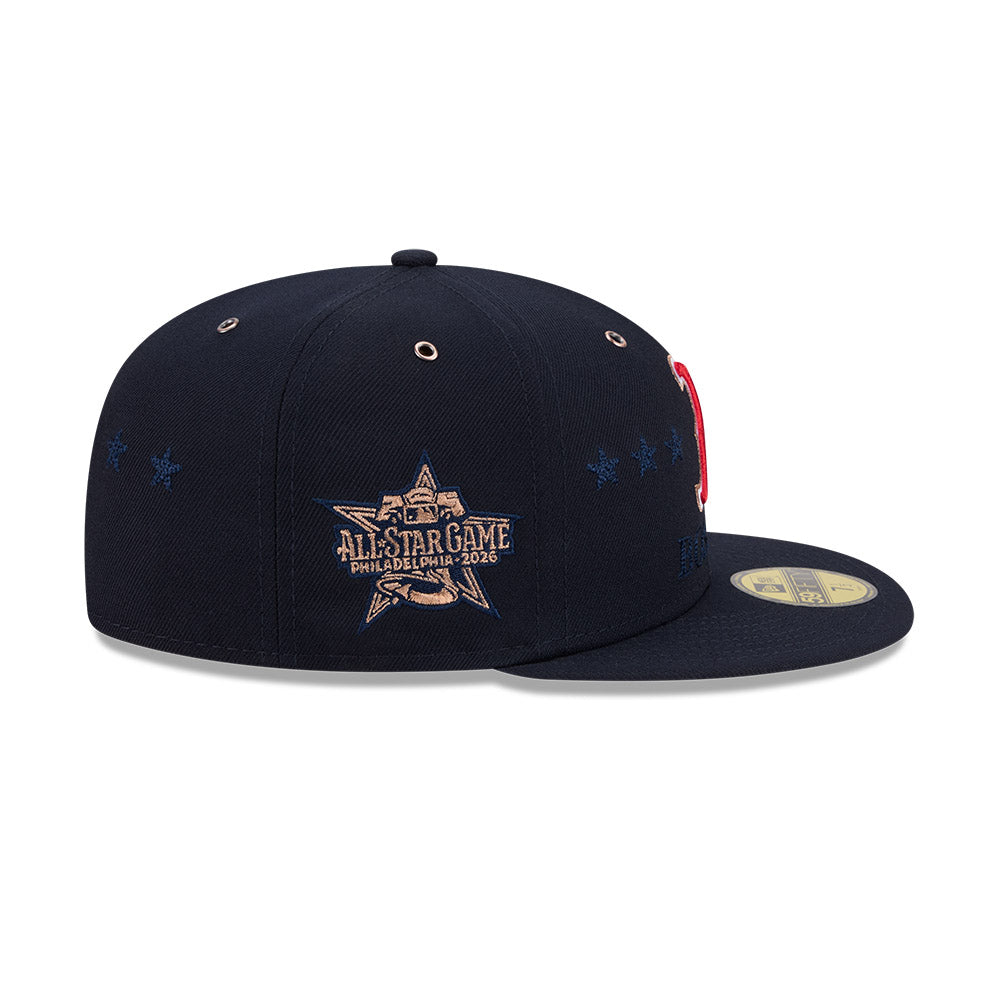 หมวกแก๊ป New Era รุ่น Boston Red Sox MLB All Star Game Navy 59Fifty Cap