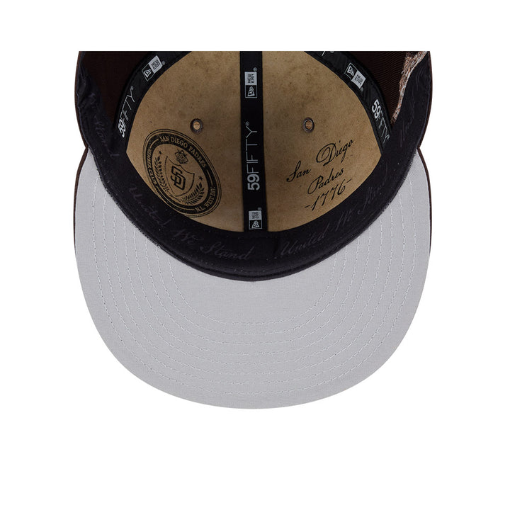 หมวกแก๊ป New Era รุ่น San Diego Padres MLB All Star Game Dark Brown 59Fifty Cap