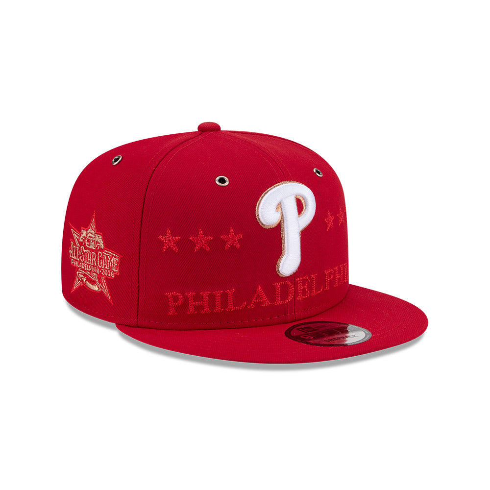 หมวกแก๊ป New Era รุ่น Philadelphia Phillies MLB All Star Game Red 9Fifty Cap