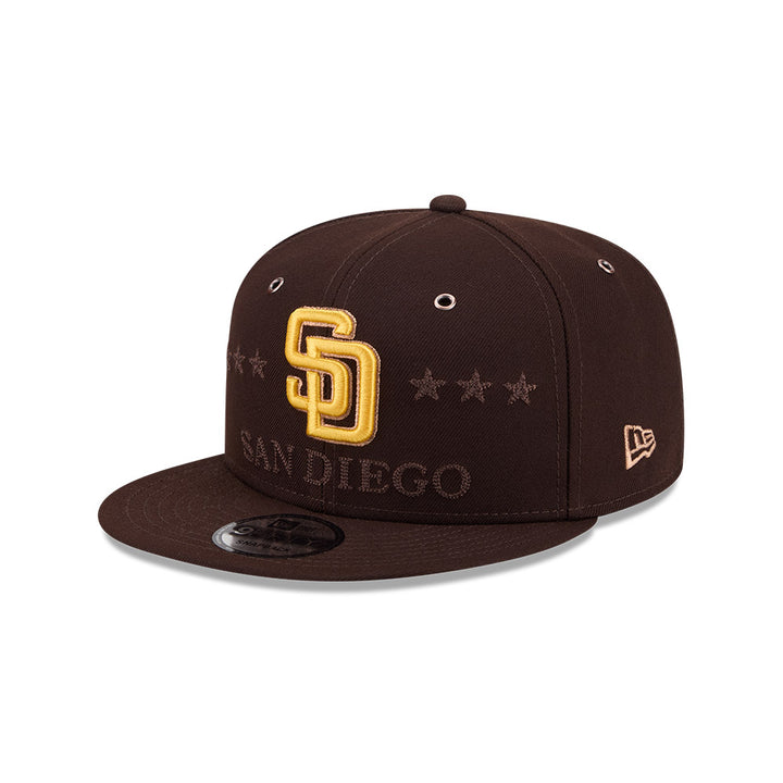 หมวกแก๊ป New Era รุ่น San Diego Padres MLB All Star Game Dark Brown 9Fifty Cap
