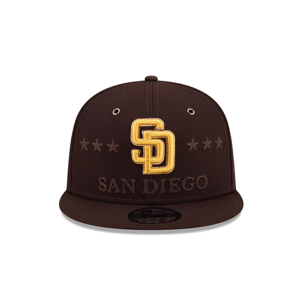 หมวกแก๊ป New Era รุ่น San Diego Padres MLB All Star Game Dark Brown 9Fifty Cap